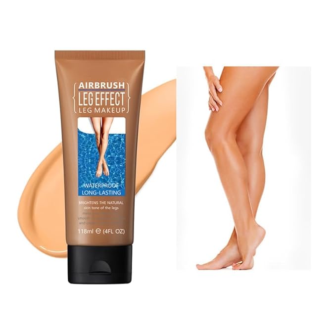 Leg Makeup Waterproof No Transfer, Leg Makeup Lotion, Up (Bronze)