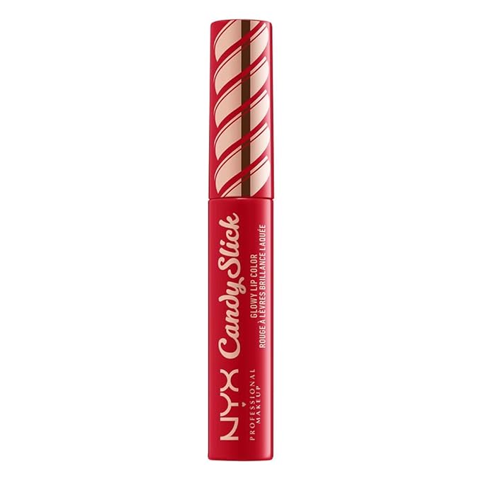 NYX PROFESSIONAL MAKEUP Candy Slick Glowy Lip Color Gloss - Jawbreaker (Red)