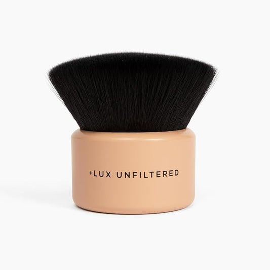 '+ Lux Unfiltered Blending Body Brush, Body Makeup Tool for Blending Self Tanner, Body Glow, Body Bronzer and Other Things, Vegan + Cruelty Free Synthetic Bristles