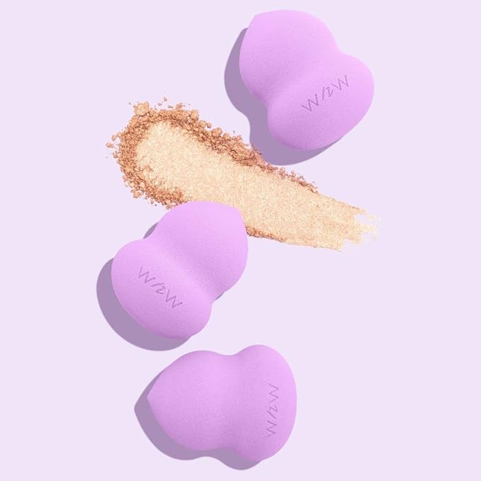 wet n wild Makeup Sponge - Low Product Absorption for Streak-Free Application, Effortless Blending Beauty for a Smooth Professional Looking Finish, Cruelty-Free & Vegan-Hourglass