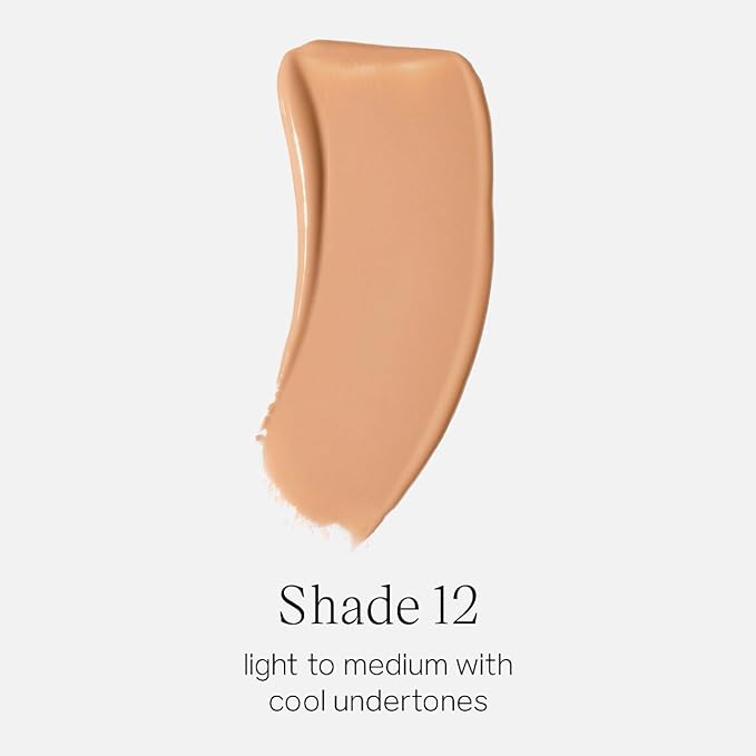 Saie Glowy Super Skin Tint Liquid Foundation - 12 (1.) 01 oz