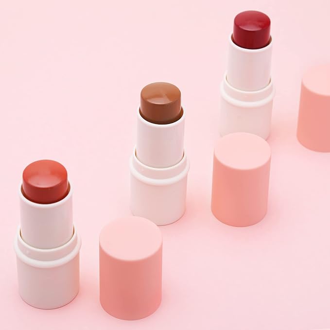 Boobeen Cream Blush stick, Multi Face Blush for and Lightweight