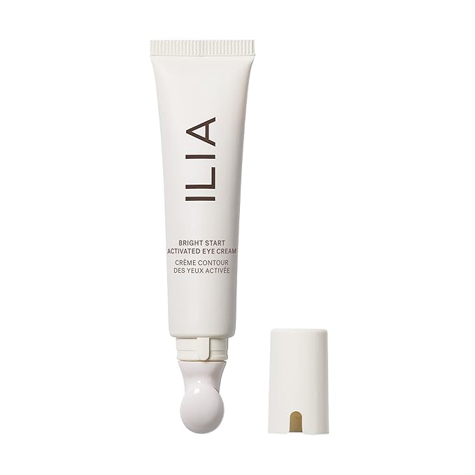 ILIA - Plant-Based Bright Start Activated Eye Cream | Cruelty-Free, Vegan, Clean Beauty (0.5 oz | 15 ml)