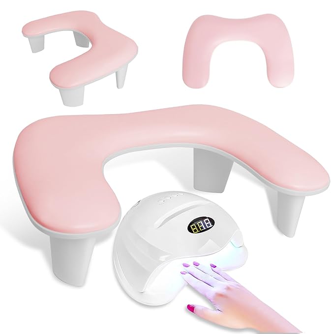 Nail arm rest for nail