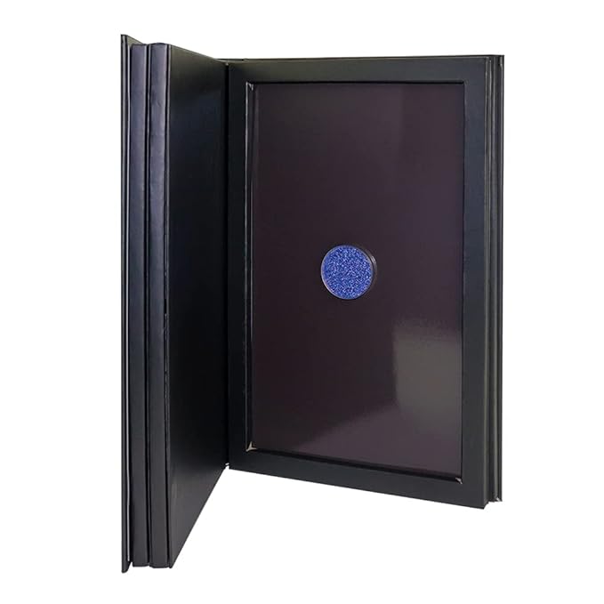 4 layers empty cardboard magnetic book eyeshadow palette