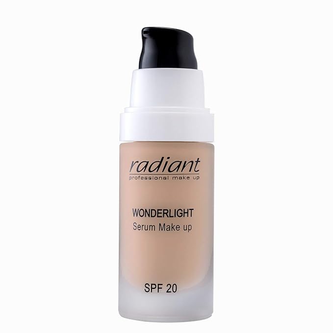 Radiant Professional Wonderlight Serum Liquid Foundation for Makeup Beige (02) 01 oz
