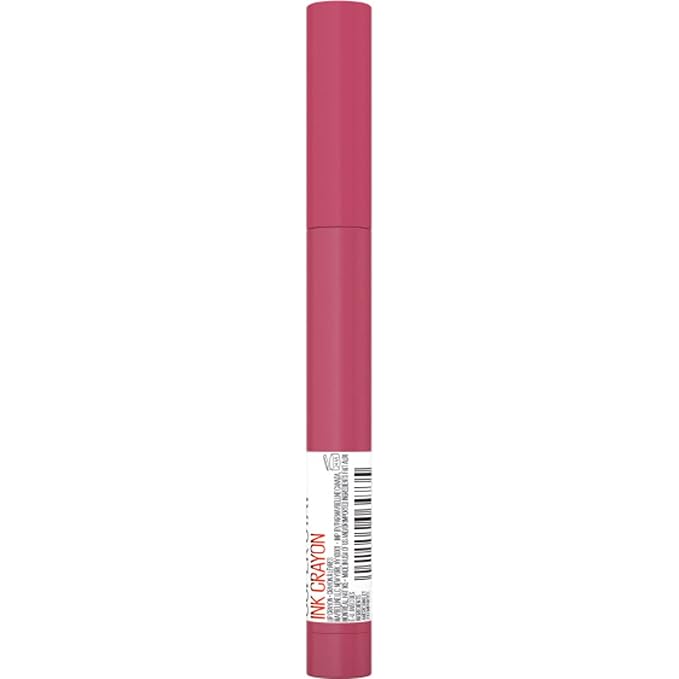 Maybelline Super Stay Ink Crayon Matte Longwear Lipstick Makeup, 150 Chase Dreams, 0.04 oz