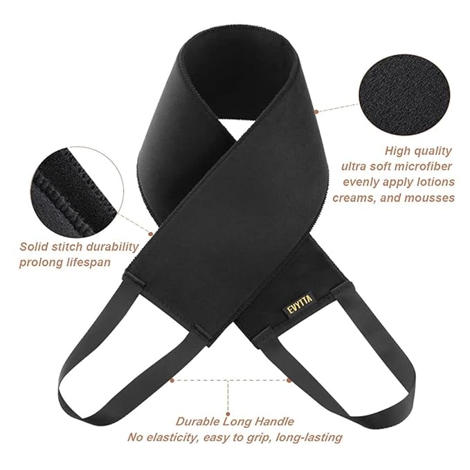 Self Tanning Mitt Applicator - EVYTTA 3 Set Self Tanner Mitt Applicator with Tanning Glove for Self Tan, Back Applicator, Mini Tanning Mitts Self Tanner Mit, Self Tan Mitt Applicator, Self Tan Mit