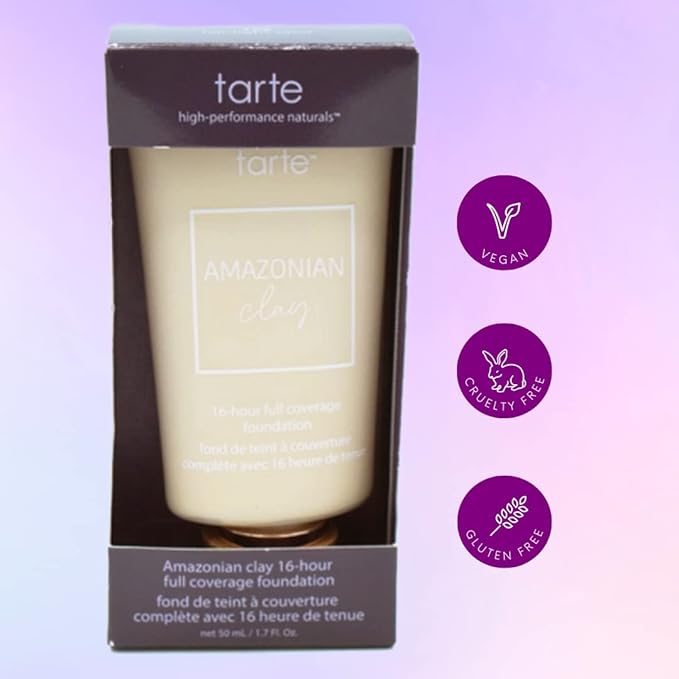 Tarte Cosmetics ian Clay 16-hour Full Coverage Foundation