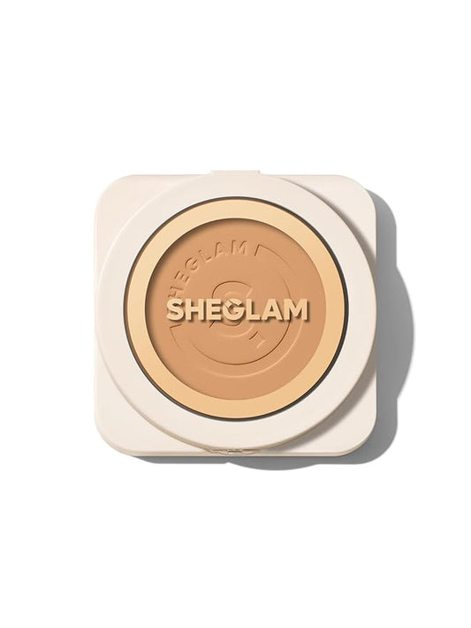 SHEGLAM SKin-Focus Full Coverage Powder Foundation Oil-Control Lightweight