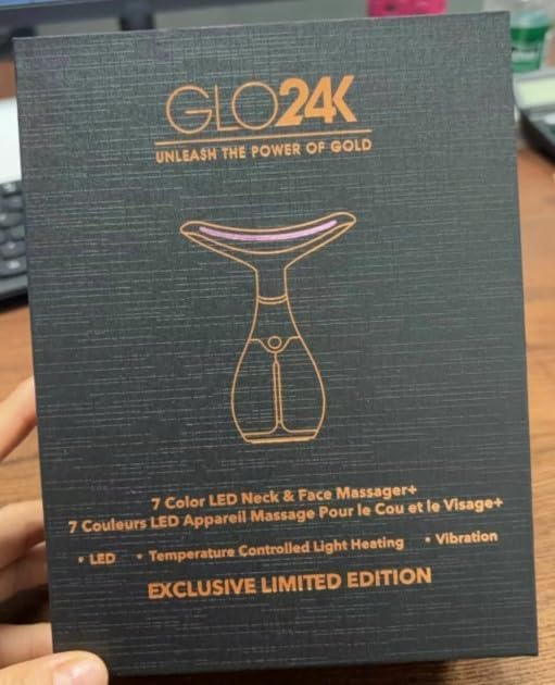 Glo24k 7 color light skin