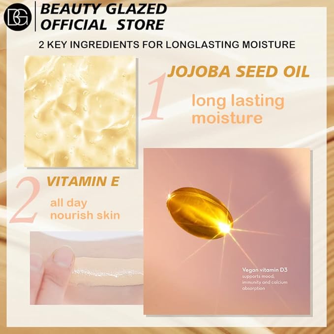 Beauty Glazed Soft Matte Silky Full Coverage Liquid (102 Nude)