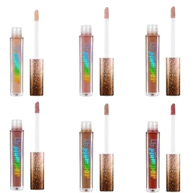 Kleancolor Lip Plumper in 6 Assorted Nude Colors (6 pack)