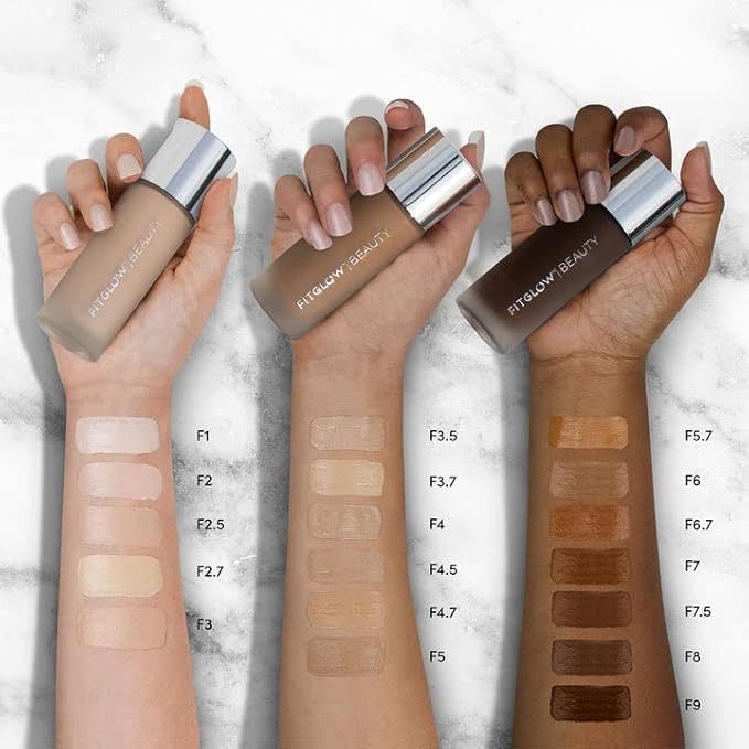 Fitglow Beauty - Natural Foundation+ Photo-Filtering Foundation |