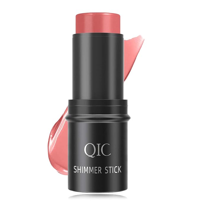 Cream Contour Blush Stick,Long Lasting Waterproof Blush Stick for Women（Pink）