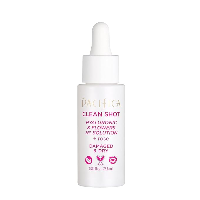 Pacifica Clean Shot Hyaluronic and Flowers 5 Percent 0.8 oz