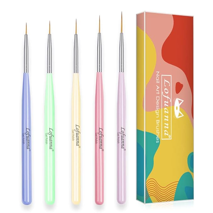 Lofuanna nail art liner brushes