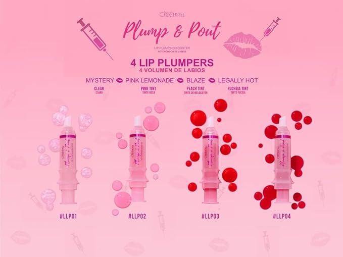 Plump & Pout Lip Plumping Lipgloss by Beauty Creations (Pink Lemonade)