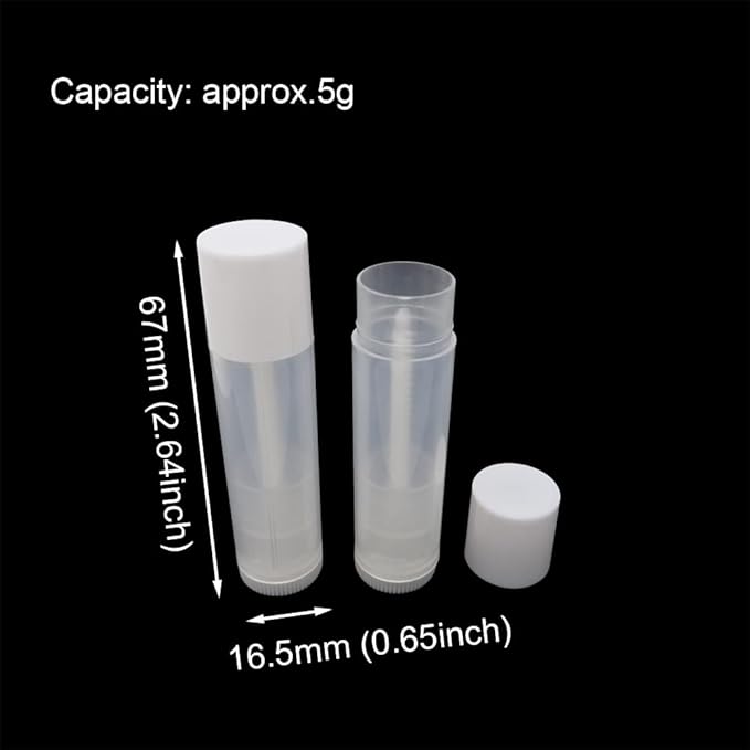 Honbay 30PCS 5g Clear Empty Lip