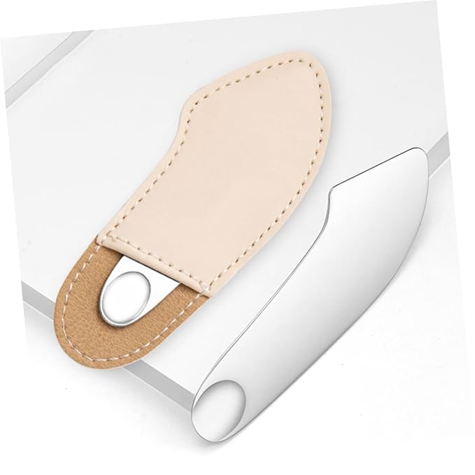 Beavorty Makeup Spatula Foundation Shovel Toning Stick Stainless Steel Mix