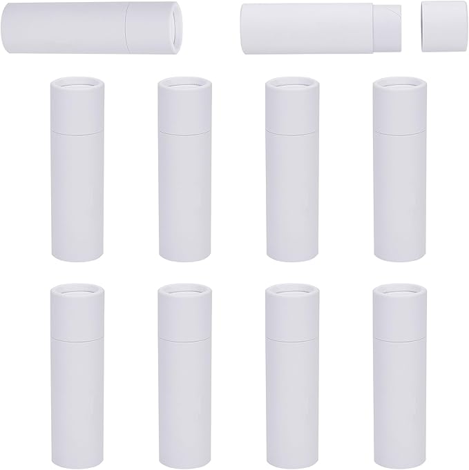 NICENEEDED 10 Pcs Paperboard Lip Balm