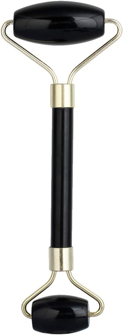 Rockcloud Natural Crystal Stone Roller Massager Anti-Aging