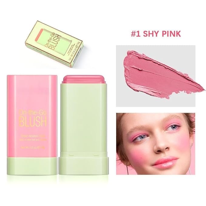 On-the-Go Makeup Blush Stick Tinted Moisture Stick, Shadow