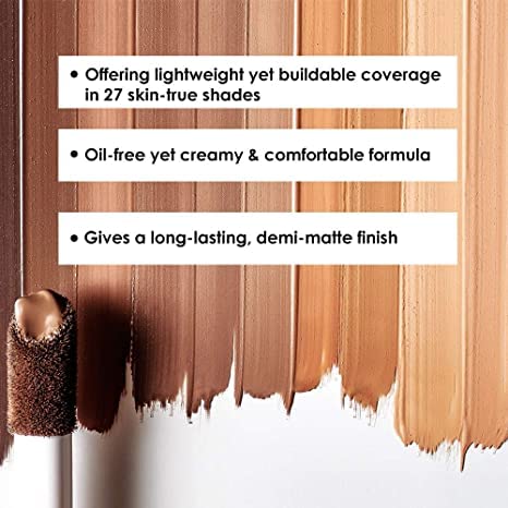 Makeup Revolution Conceal & Define Foundation, Cream Foundation Cruelty-Free, F8, 23ml