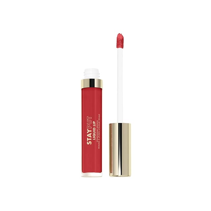 Milani Stay Put Longwear Liquid Lipstick - Smudge-Proof, Kiss-Proof, and Fade-Resistant Formula for All-Day Wear - Unhinged