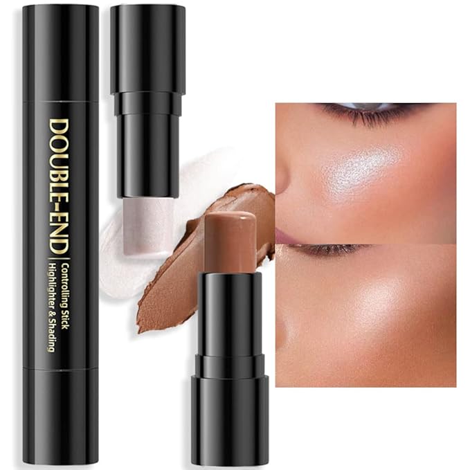 evpct 2In1 Face Cream Contour Stick Makeup Highlighter