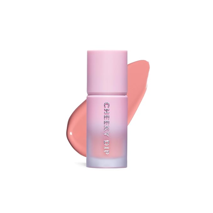 W7 Cheeky Dip Liquid Blusher - Pigmented Colour Dip (Pink)
