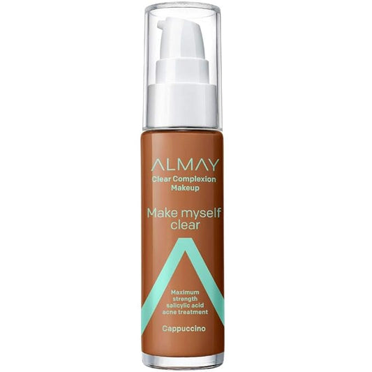 Almay Clear Complexion Makeup, Matte Finish Liquid Fou 0 oz
