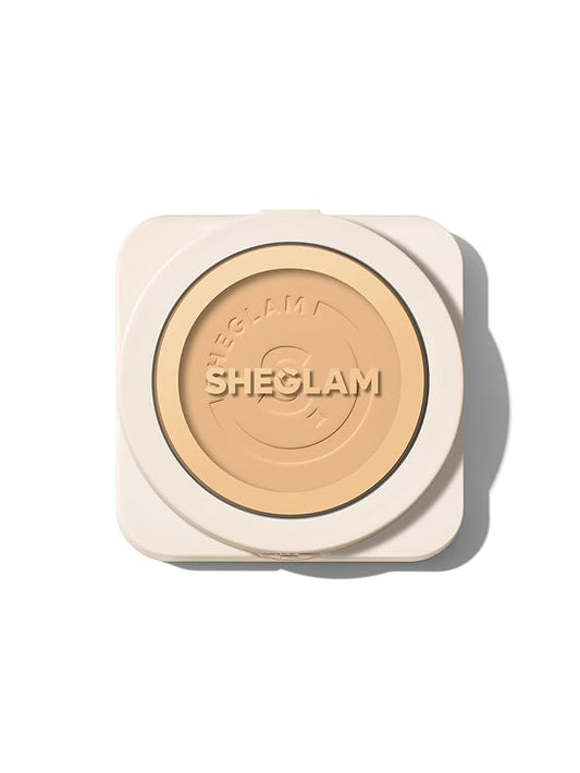 SHEGLAM SKin-Focus Full Coverage Powder Foundation Oil-Control Lightweight