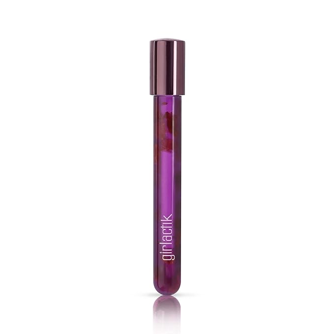 Girlactik Rose Oil Tinte Petal Gloss, 0.17 OZ (Wisteria)