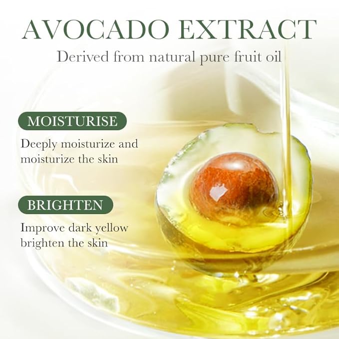 Avocado Skincare Sets, 6Pcs Skincare Gift moisturizing