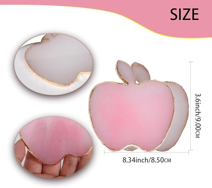 Nail Polish Palette, 2Pcs Resin Nail Art Palette,