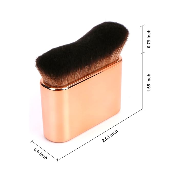 Self Tan Brush By Yoseng - Self Tanning Brush Applicator- Kabuki Brush for Body,Foundation Brush Makeup Brush for Fake Tan,Sunscreen Brush for Best Self Tanner for Face and Body with Protective Case
