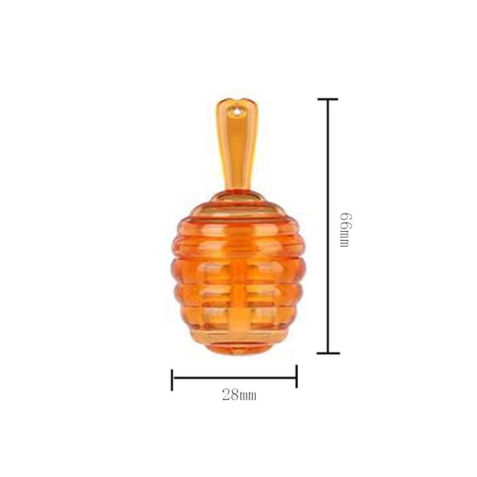 lasenersm 6 Pieces Empty Lip Gloss Tubes Reusable Lip Gloss Containers Honey Pots Shaped Lips Gloss Tube 9 ml Empty Refillable Lips Gloss Bottles DIY Cosmetics Lipstick Containers(Clear, Brown)