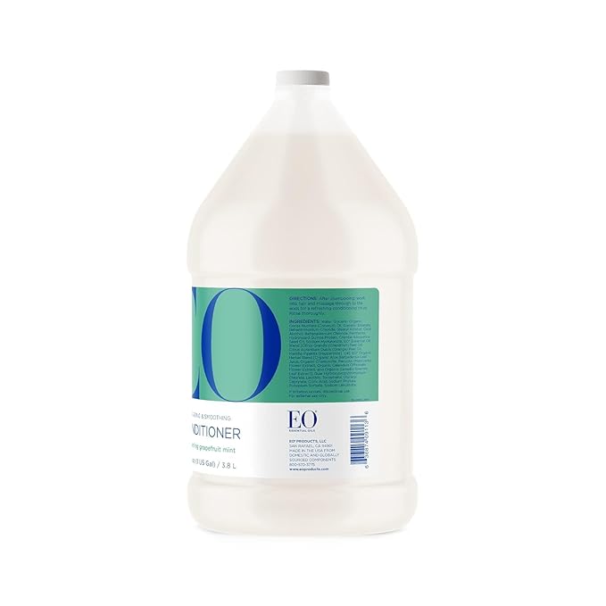EO Conditioner, 1 Gallon, Grapefruit and Mint, Organic Plant-Based, Botanical Extracts
