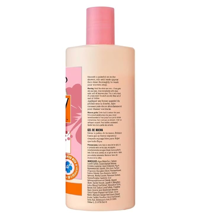 Soap & Glory Call of Fruity Bubble In Paradise Refreshing Body Wash - Hydrating & Revitalizing Skin Cleanser & Shower Soap with Exotic-Cool Formula - Fruit Scented Moisturizing Body Wash (500ml)