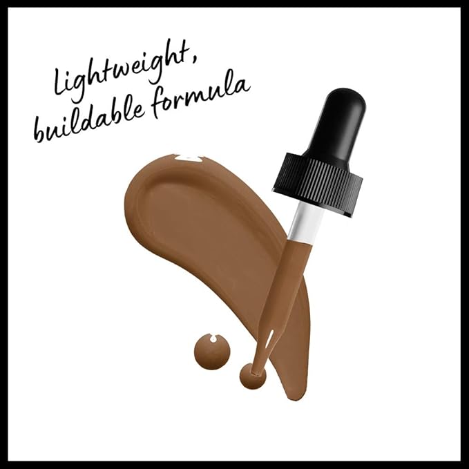 NYX PROFESSIONAL MAKEUP Total Control Pro Drop Foundation, Deep Sable