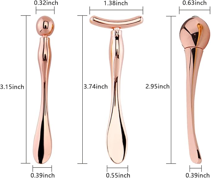 Betterjonny 3pcs metal eye cream