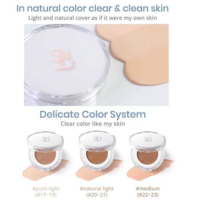 S2ND Zero Fit Matte Cushion Natural Coverage Fou