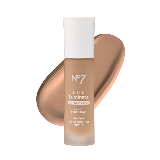 No7 Lift & Luminate Triple Action Serum Foundation Fl Oz)