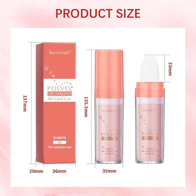 Highlight Polvo De Hadas, Fairy Highlighter Powder, Brightening Highlighter Makeup