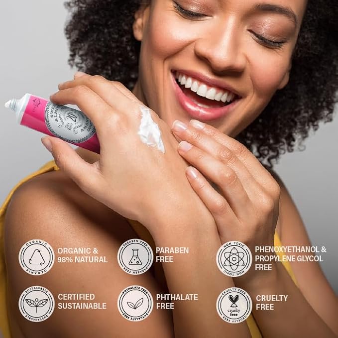 La Chatelaine 20% Shea Butter Hand Cream Travel Size, Organic Argan Oil, Moisturizing, Nourishing, Repairing, Extra-Rich Hand Lotion, Made in France, Paraben Free, 1 oz / 30ml (Sweet Almond)