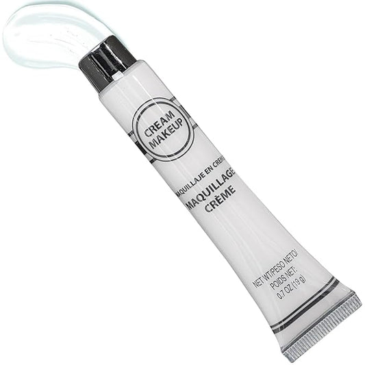 White Cream Makeup Costume Accessory - 0.7 Oz, 0.7 Oz