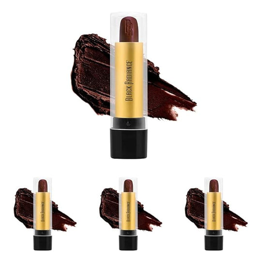 Black Radiance Perfect Tone Lipstick Lip Color, Copper Glow, 0.13 Oz (Pack of 4)