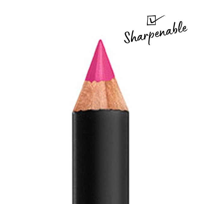 NYX PROFESSIONAL MAKEUP Suede Matte Lip Liner, Vegan Formula - Pink Lust (Hot Pink)