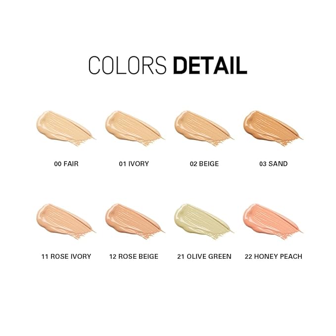 heme Full Coverage Liquid Concealer 6ml (21 Olive 6ml